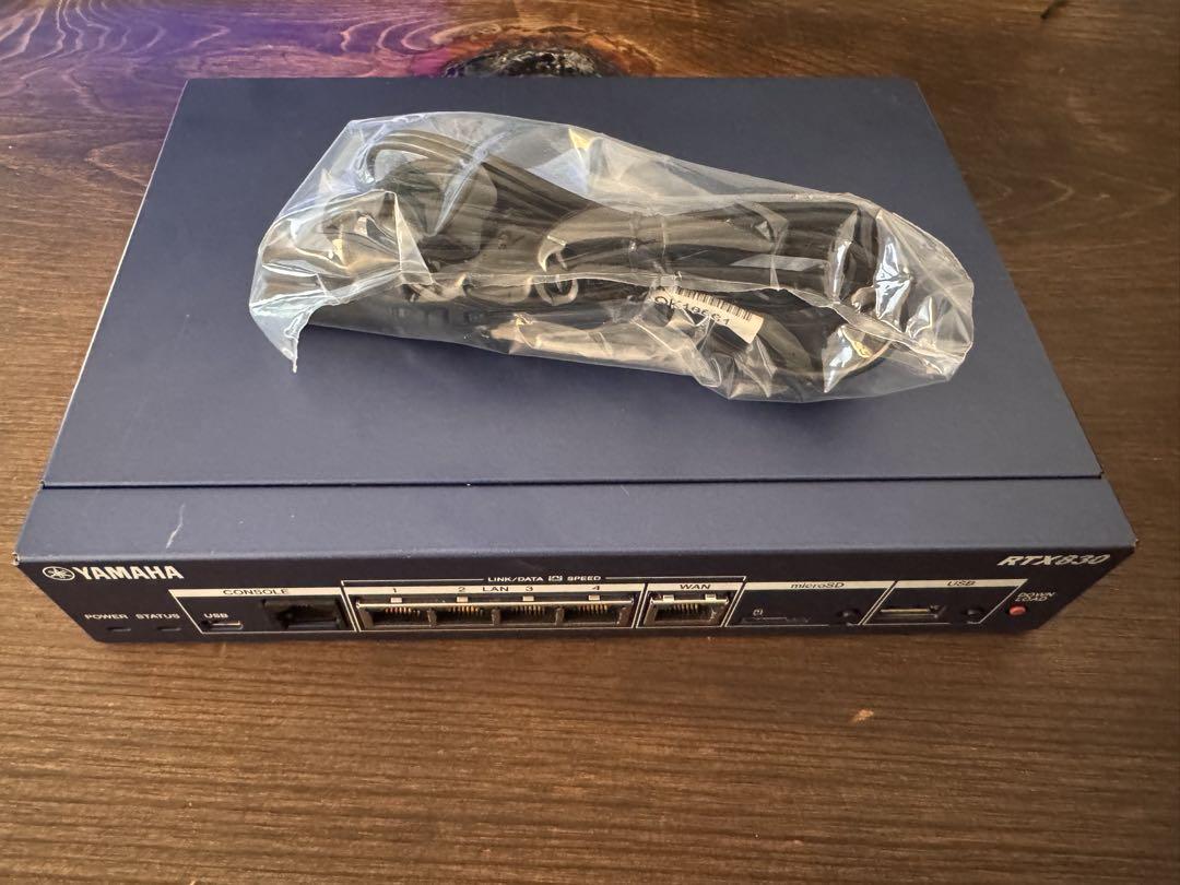 YAMAHA RTX830 VPN ルーター