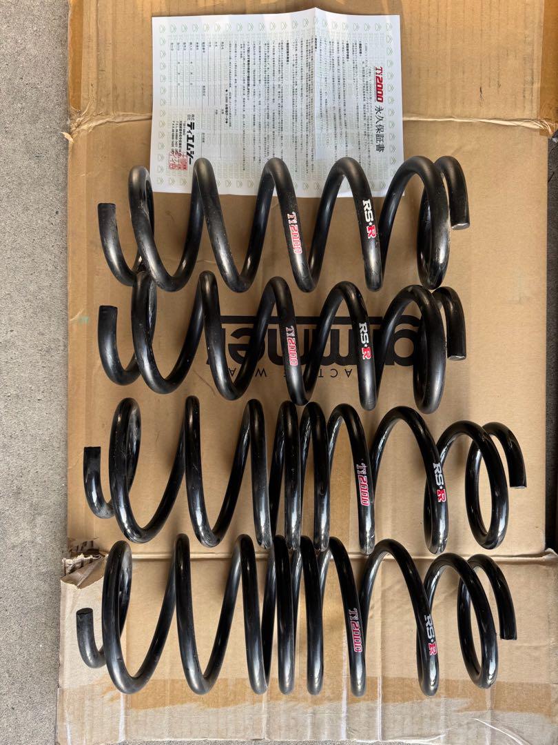 スカイライン 400R RS-R 前後ダウンサス Ti2000 RV37 スカイライン 400R RS-R 前後ダウンサス Ti2000 RV37