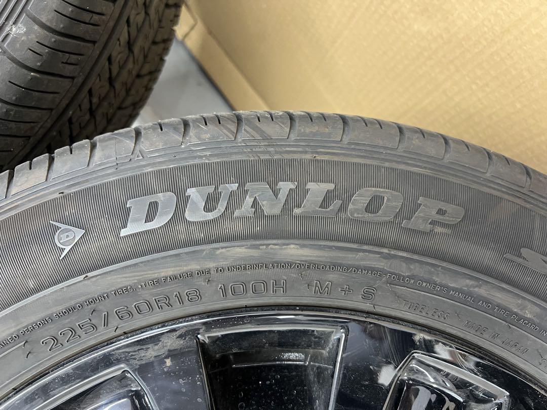 2021年製 ダンロップ 225/60R18 日産純正 エクストレイル等