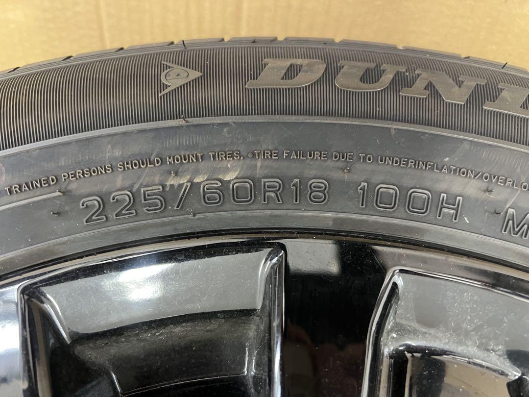 2021年製 ダンロップ 225/60R18 日産純正 エクストレイル等