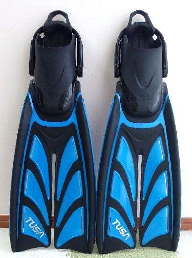 TUSA HyFlex Zoom 0111 ダイビング フィン ブルー S