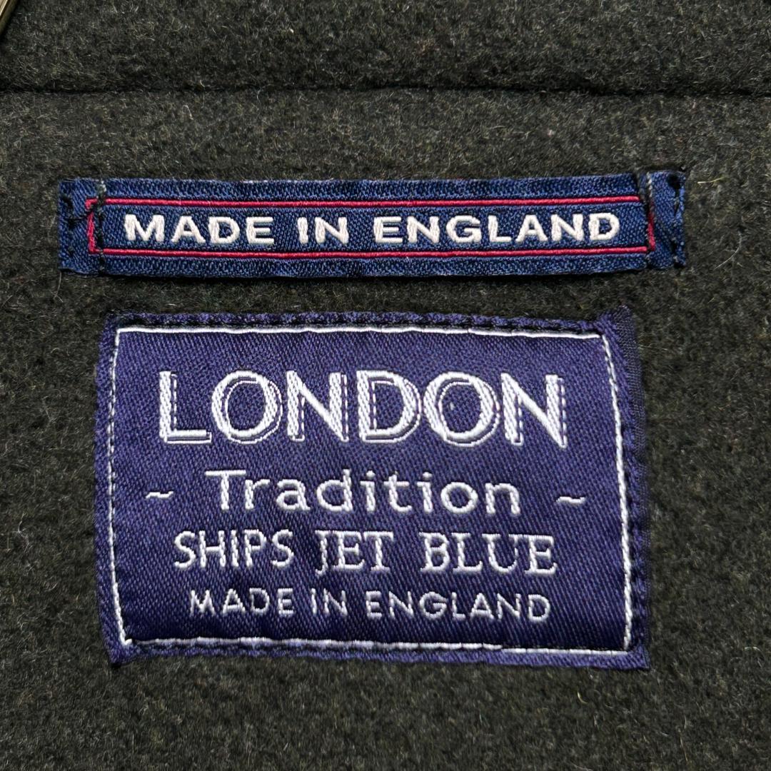 LONDON TRADITIONAL×SHIPS JET BLUE ピーコート