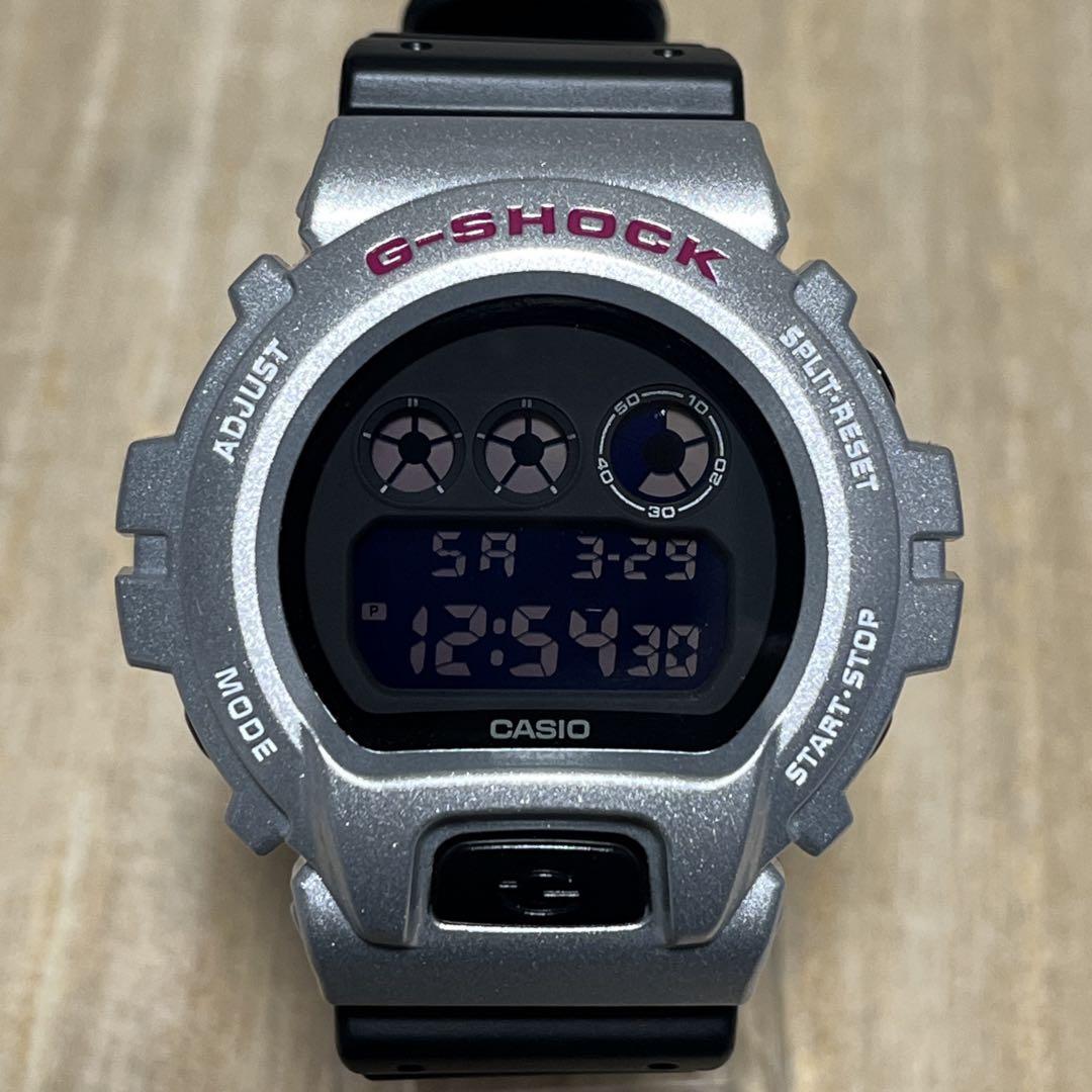【レアカラー未使用級美品】G-SHOCK DW-6900BB純正カスタム電池新品