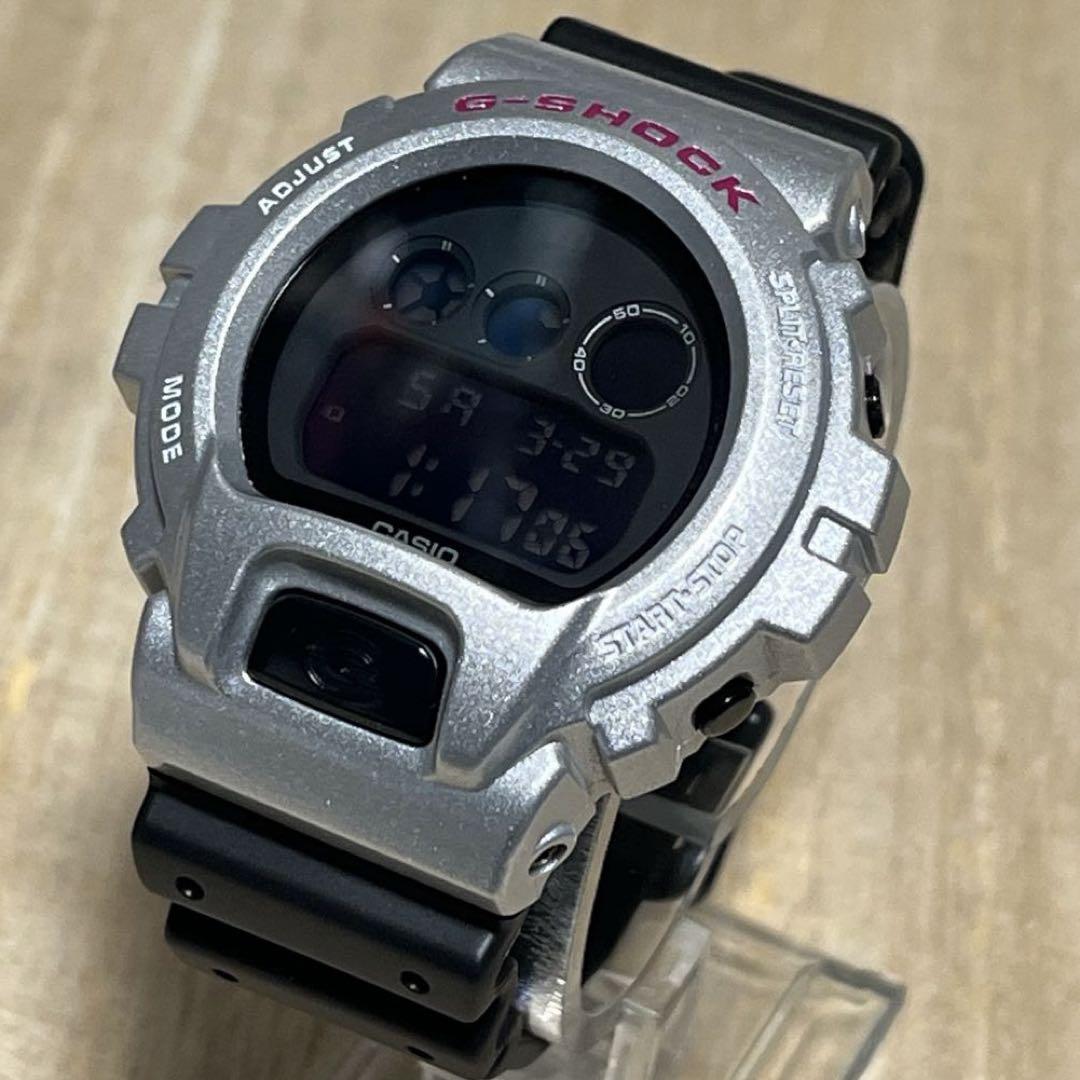 【レアカラー未使用級美品】G-SHOCK DW-6900BB純正カスタム電池新品