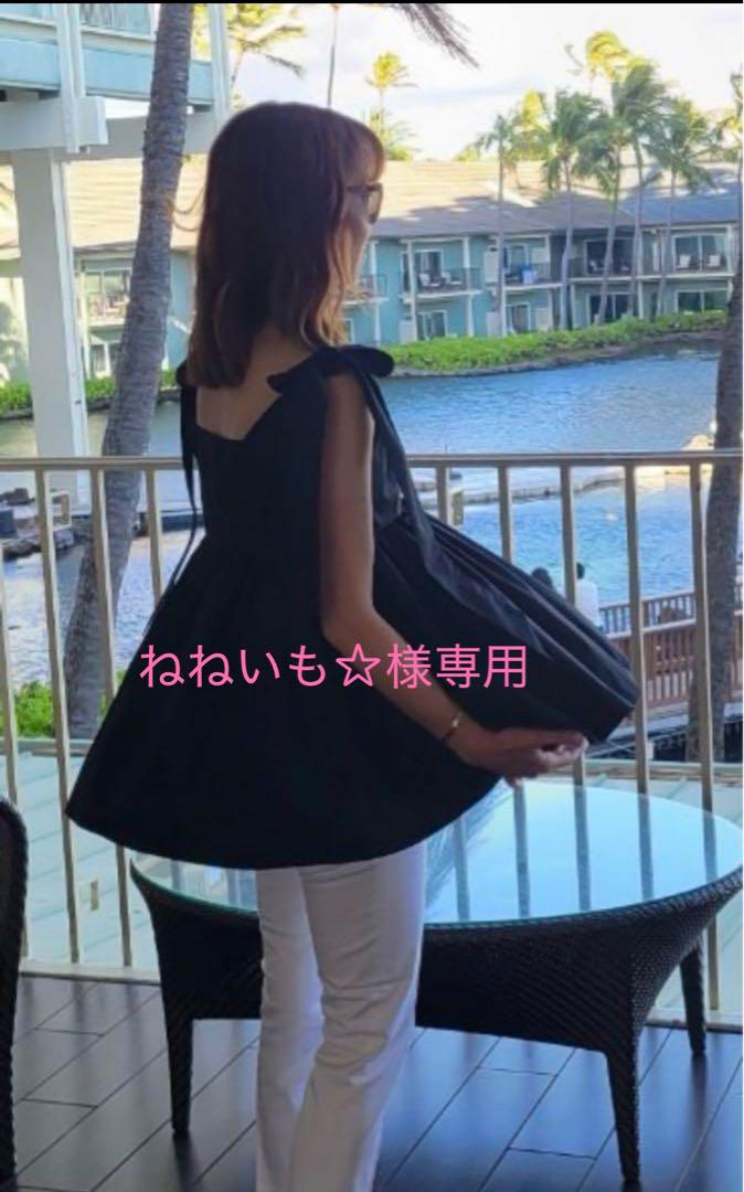 フリル付き黒ベスト フリーサイズ