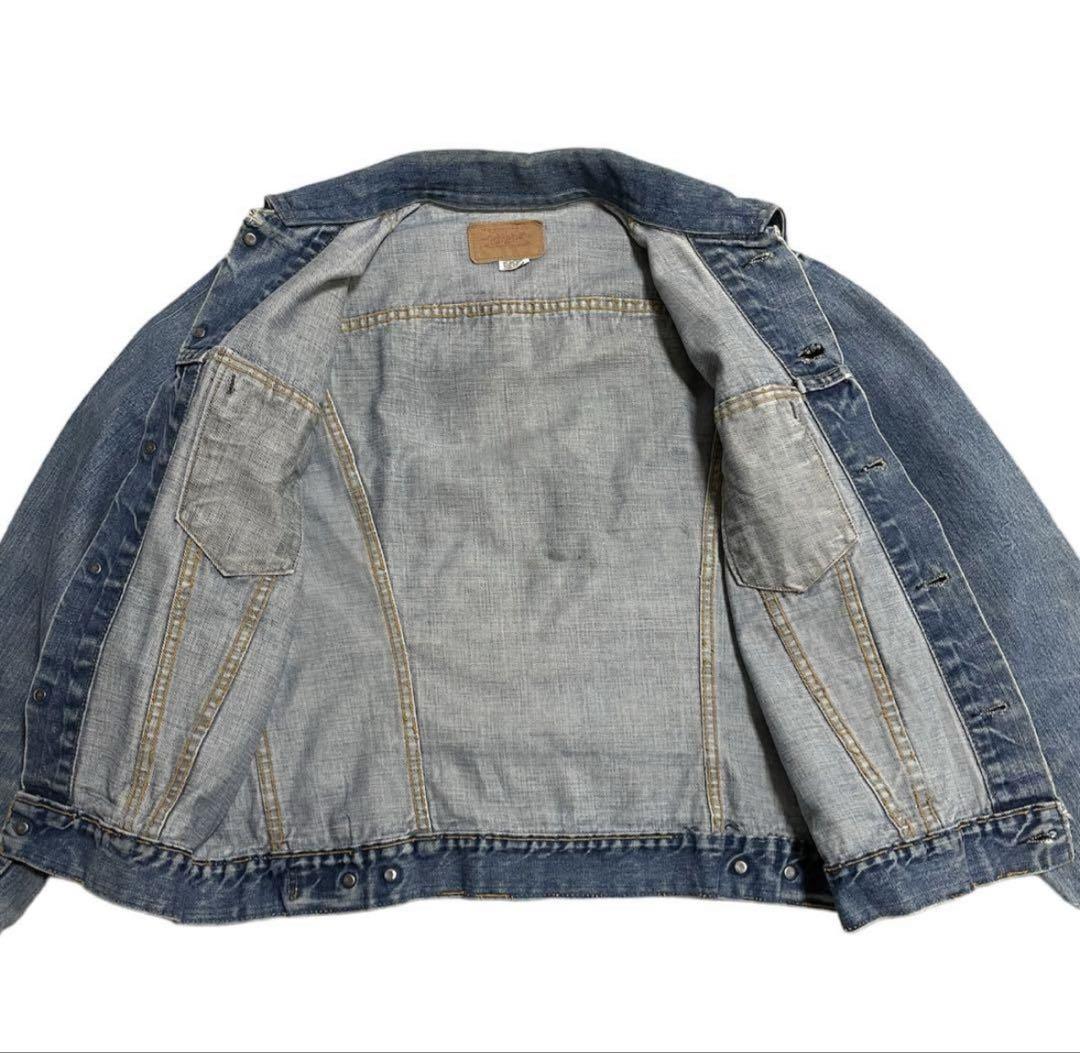 60s 70s USA製 Levi's 70505 BIGE