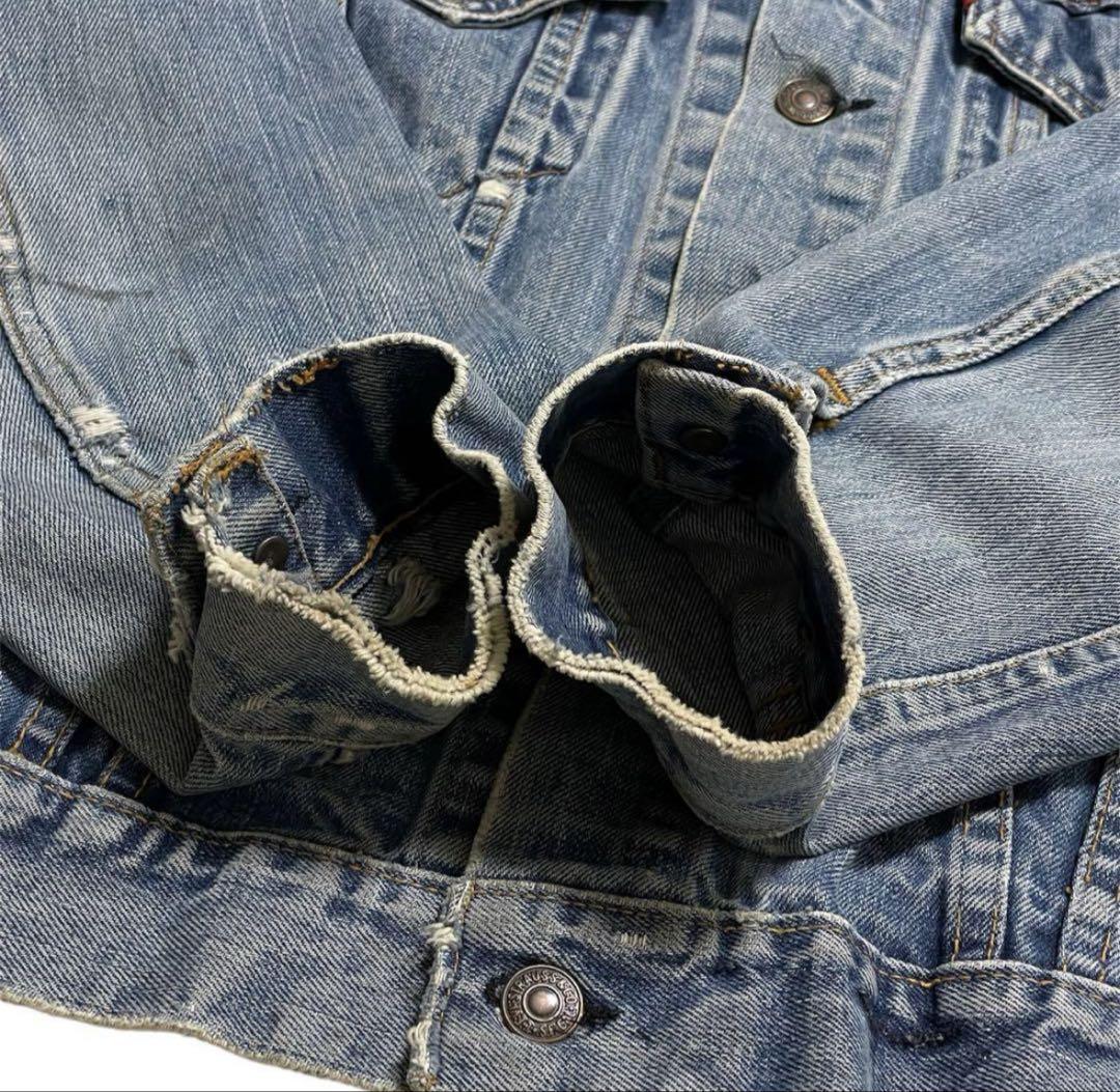 60s 70s USA製 Levi's 70505 BIGE