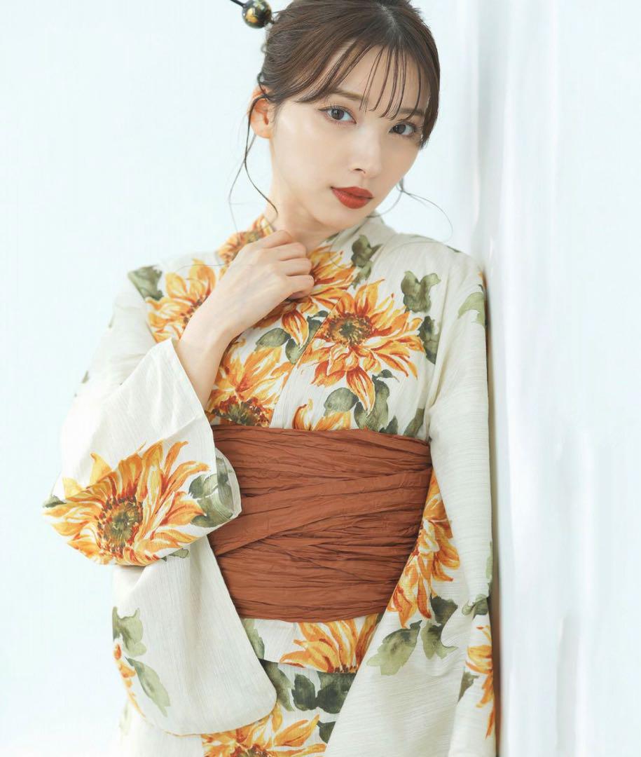 【大人気予約商品】Dita 浴衣　夏色の向日葵しらべ