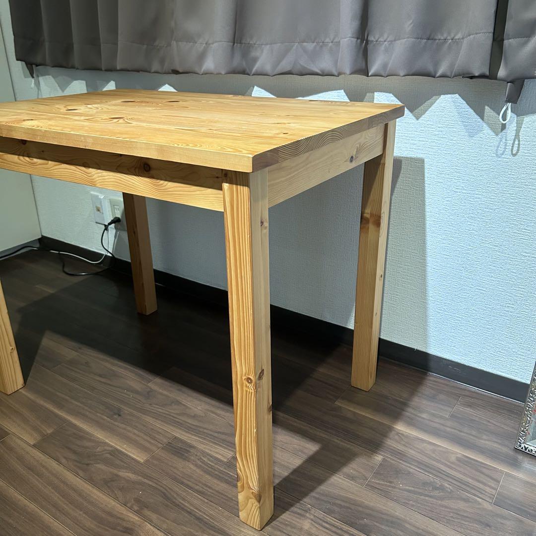 杉無垢材机テーブル
