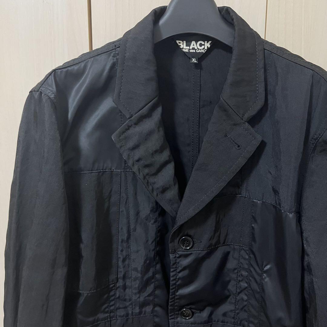BLACK COMME des GARCONS パッチワーク3Bジャケット