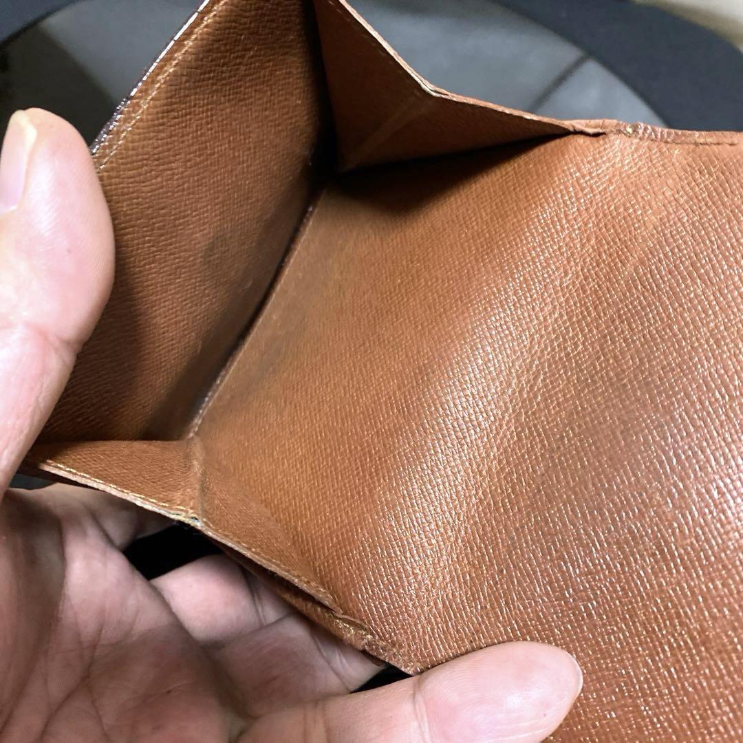 15☆良品/在庫セール♪モノグラム Wホック折財布