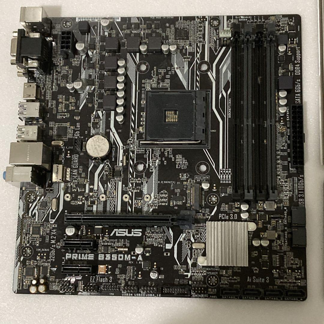ASUS PRIME B350M-A のレビュー | riscascape.net