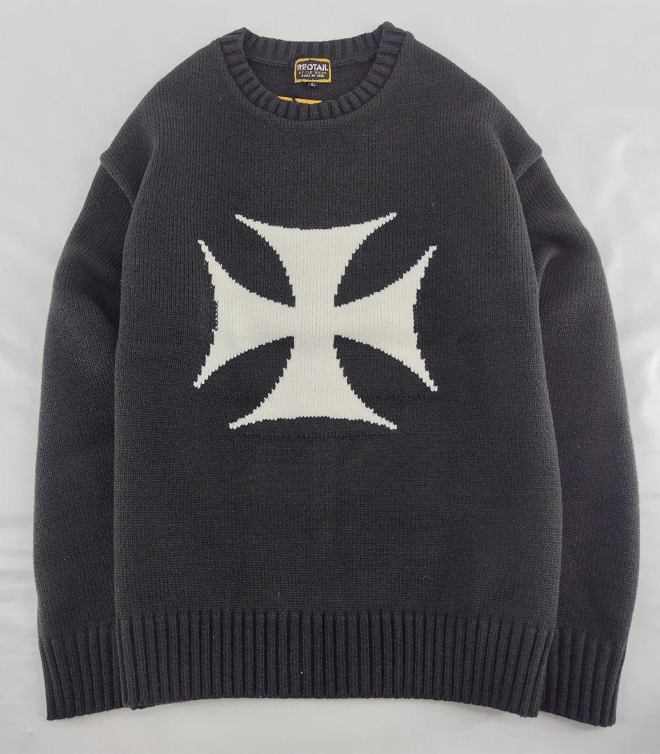 トップス RED TAiL/BiG DADDY MC Sweater(Cha-Nat)L