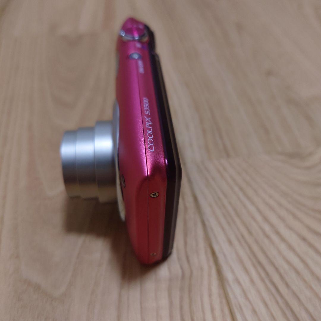 Nikon COOLPIX S3500 ピンク 本体と付属品