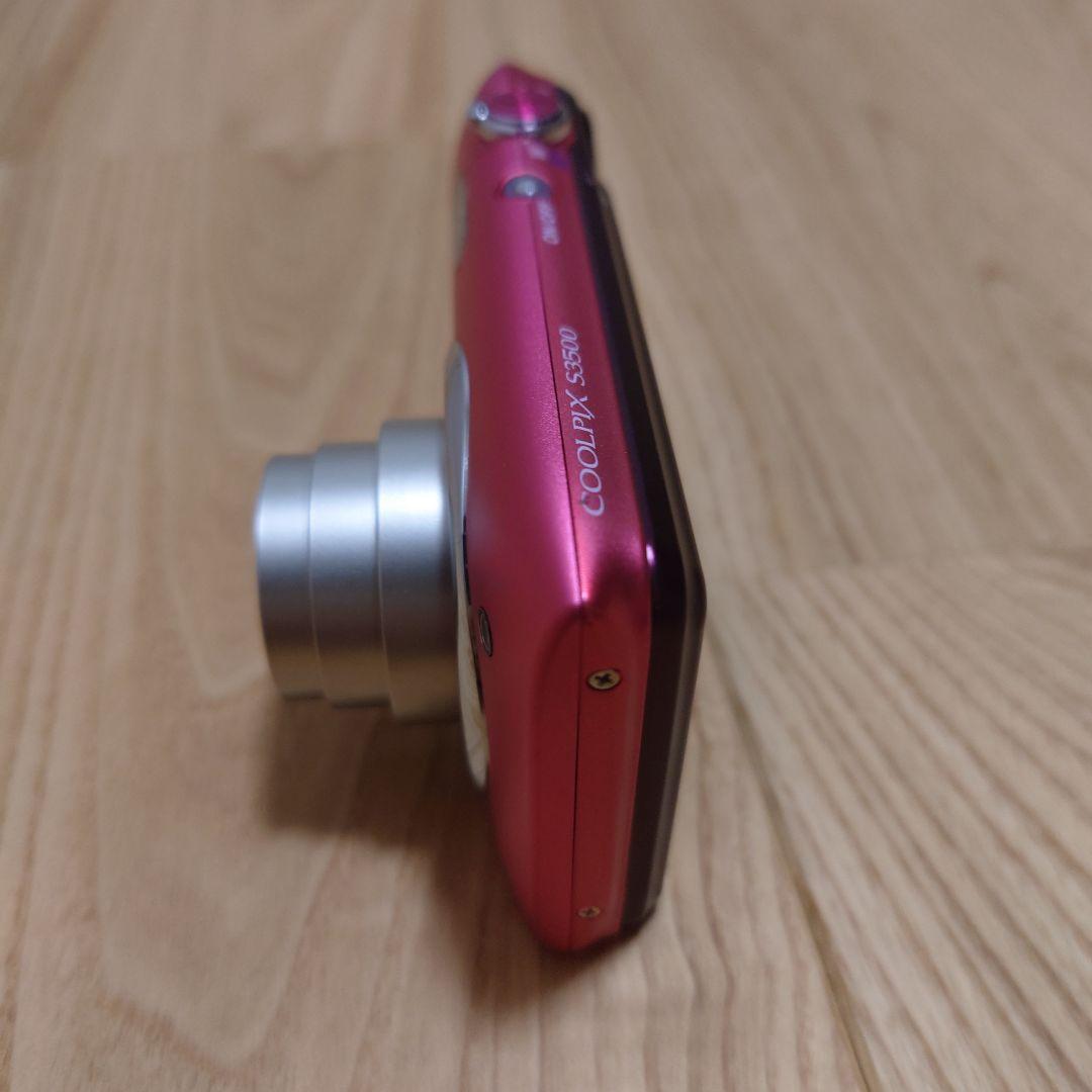 Nikon COOLPIX S3500 ピンク 本体と付属品