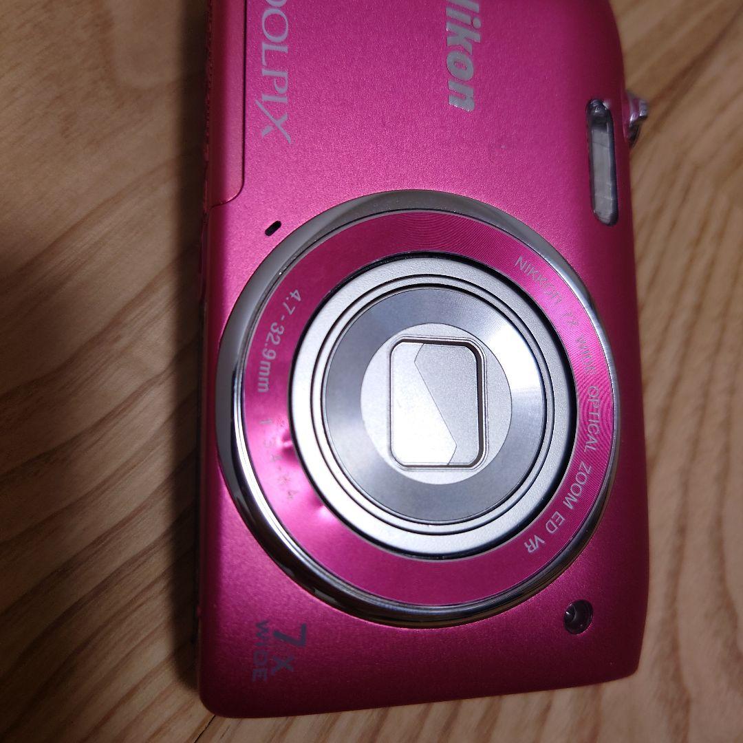 Nikon COOLPIX S3500 ピンク 本体と付属品
