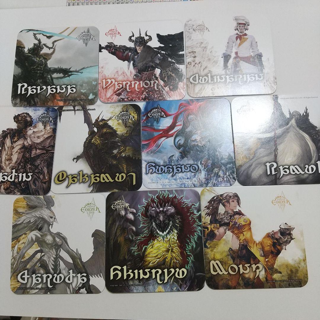 ファイナルファンタジー14  FF14 エオカフェ　コースター ファイナルファンタジー エオルゼアカフェ on X: 