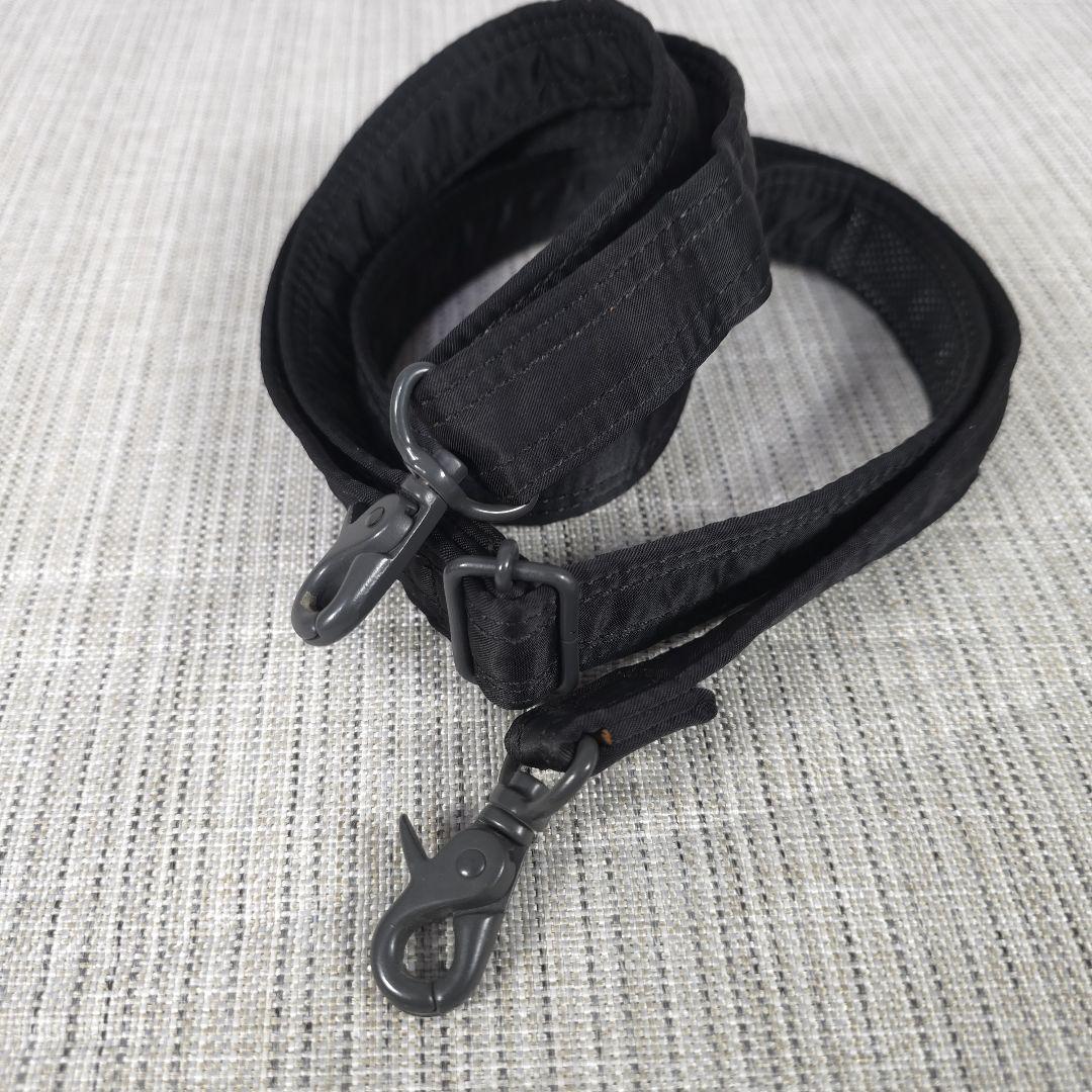 未使用級　ポーター　PORTER　ショルダーバッグ　サコッシュ　タンカー　黒