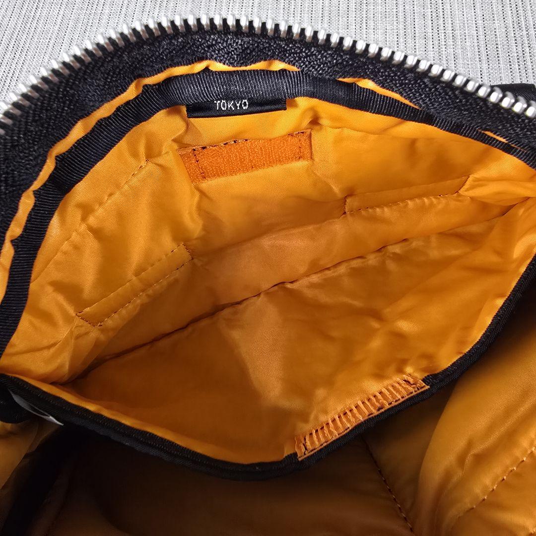 未使用級　ポーター　PORTER　ショルダーバッグ　サコッシュ　タンカー　黒