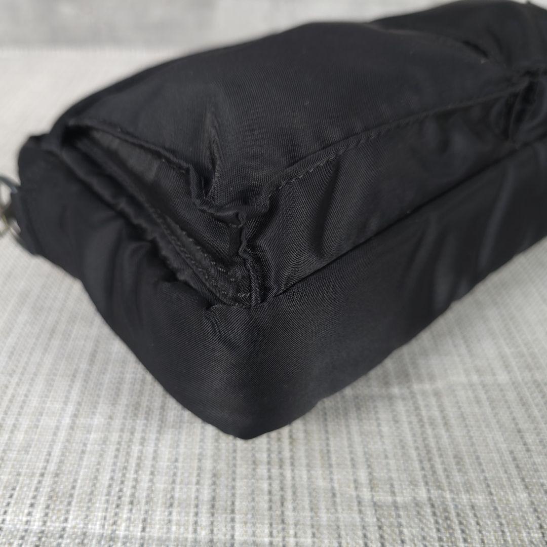 未使用級　ポーター　PORTER　ショルダーバッグ　サコッシュ　タンカー　黒