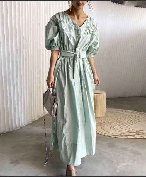 未使用タグ付!正規品AMERI♡VOLUME SLEEVE DRESS