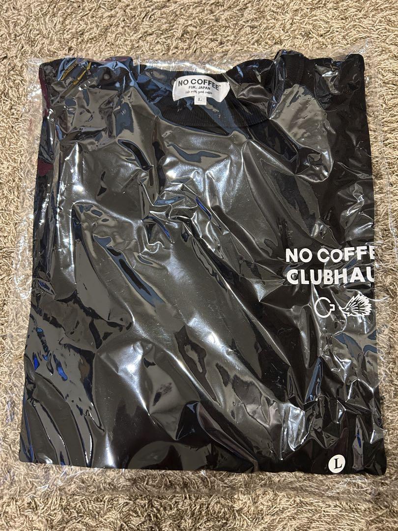 し*の様 NO COFFEE × CLUBHAUS CREW SWEAT SHI