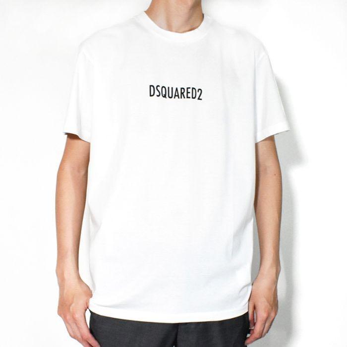 お気に入り L 白 S71GD1025 半袖Tシャツ 新品☆ディースクエアード ...