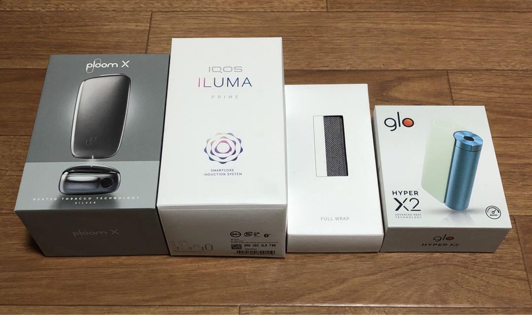 新品　IQOS ILUMA PRIME・プルームx・グロー・ケース４点セット