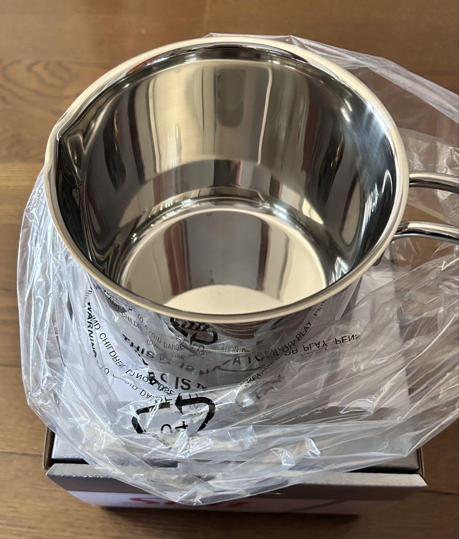 新品　Silitシリット ステンレス製ミルクポット 14cm