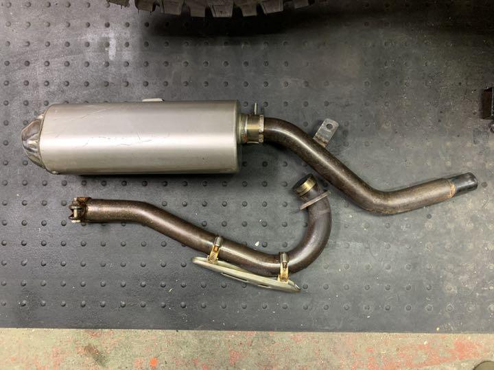 Expectation Klx250 Dトラッカー キャブ車 フルエキ マフラー サイレンサー エキパイ Finalsale対象商品30 Off Lever Ae