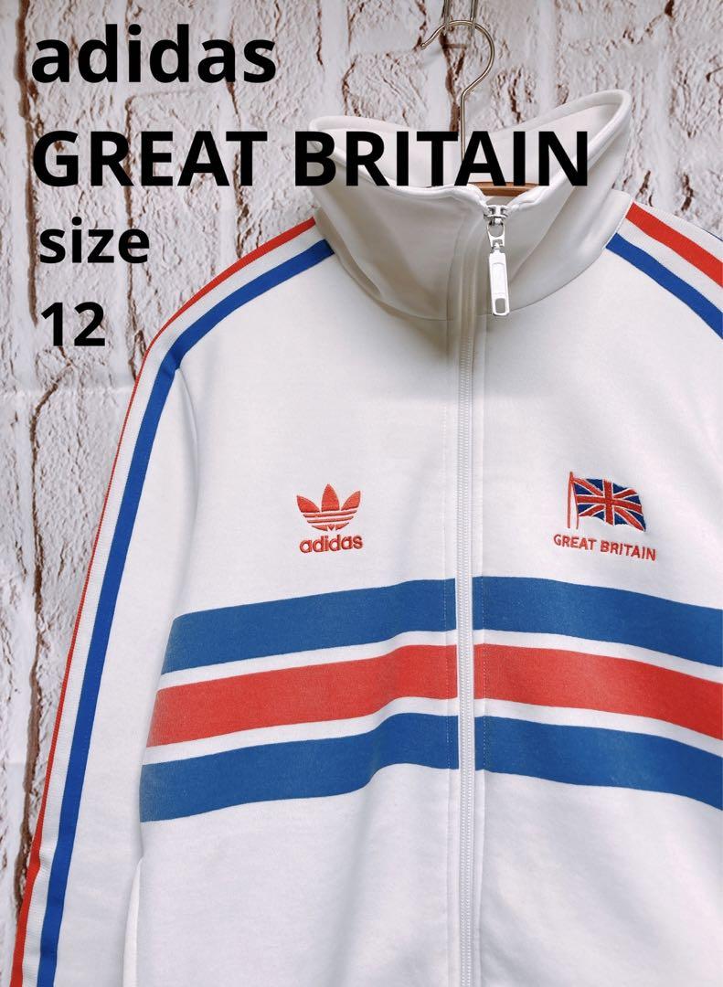 【通販激安】 アディダス GREATBRITAIN adidas A-682 ジャージ メルカリ - M トップス