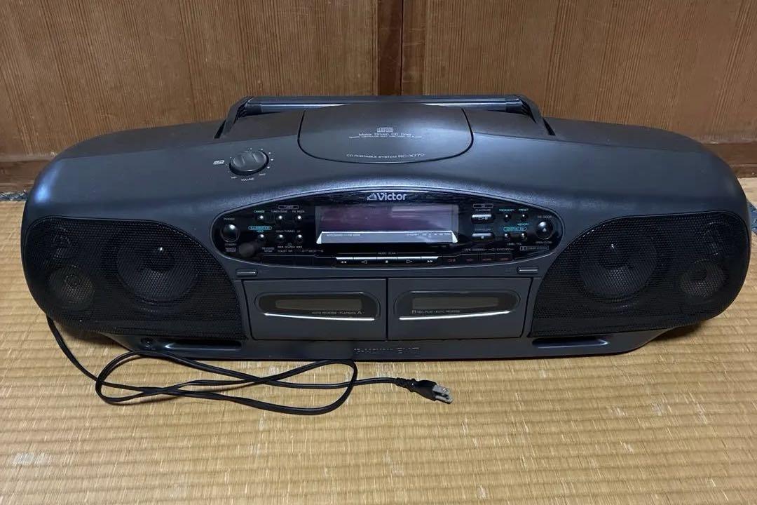 Victor CDラジカセ RC-X770 ジャンク - メルカリ