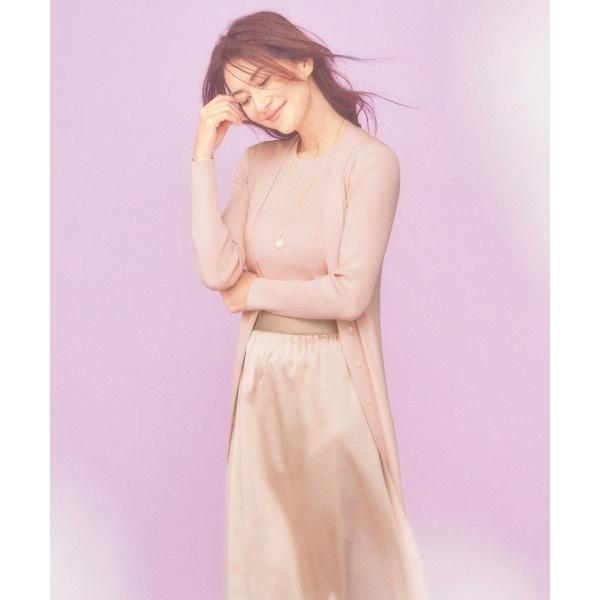 J624新品自由区Emilcotoniリブロングカーディガン40￥22000