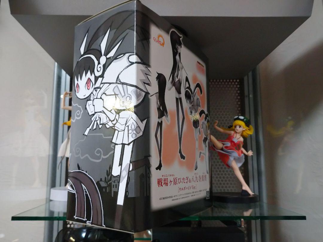 化物語　ウエダハジメ Ver. フィギュアセット 八九寺真宵　戦場ヶ原ひたぎ 中古即納』{FIG} 戦場ヶ原ひたぎ＆八九寺真宵 ウエダハジメVer