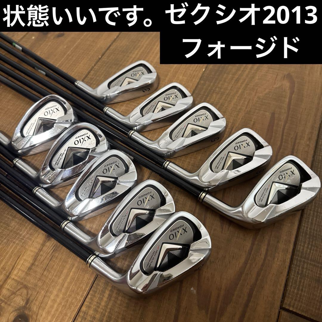 ゼクシオ　アイアン　2013 フォージド フルセット　MX-4000