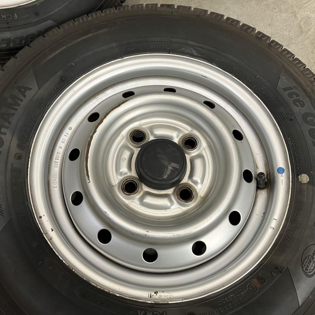 【3313】18年 145/80R12 80/78 アイスガードIG91エブリィ