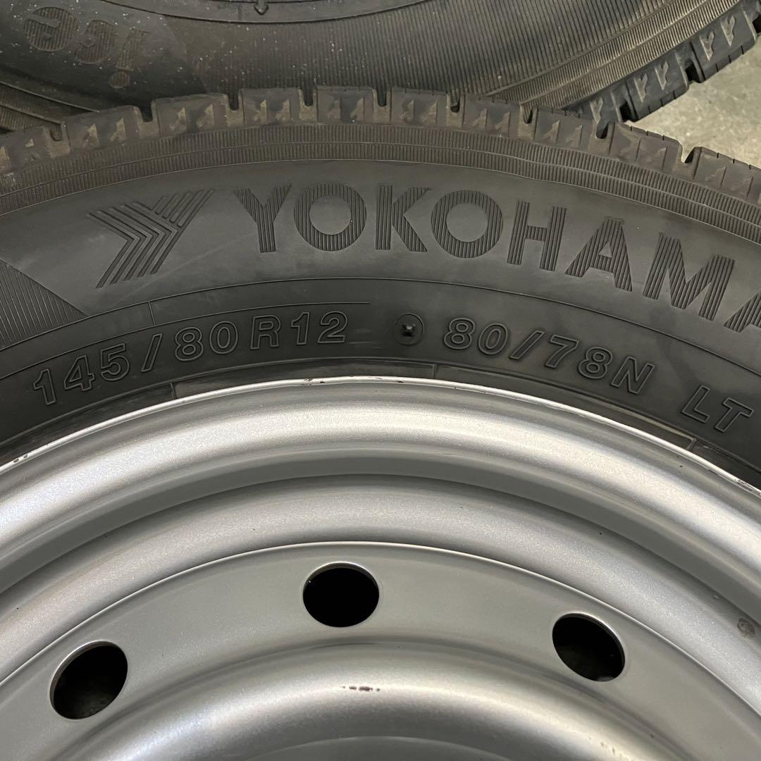 【3313】18年 145/80R12 80/78 アイスガードIG91エブリィ