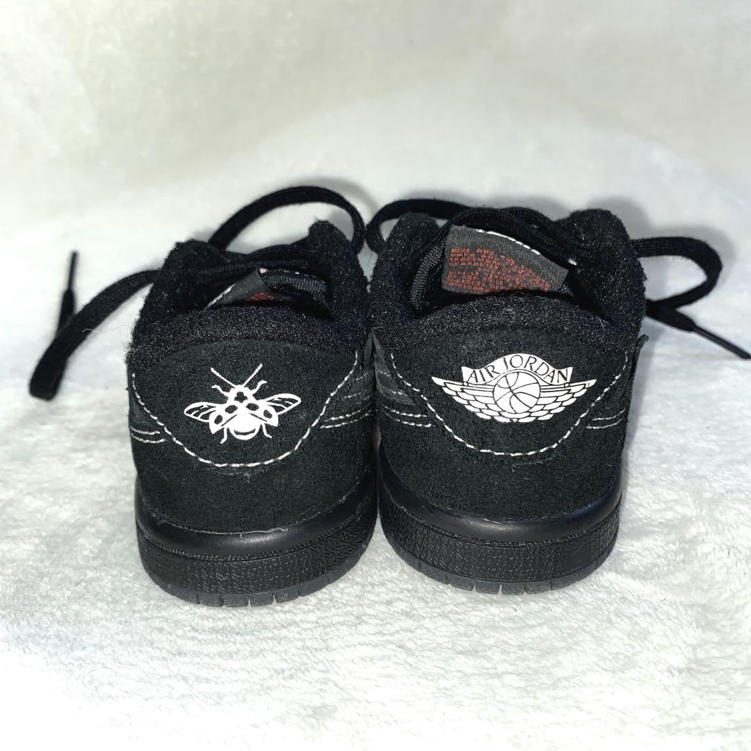 NIKE ナイキ TRAVIS SCOTT AIR JORDAN 1 LOW 黒