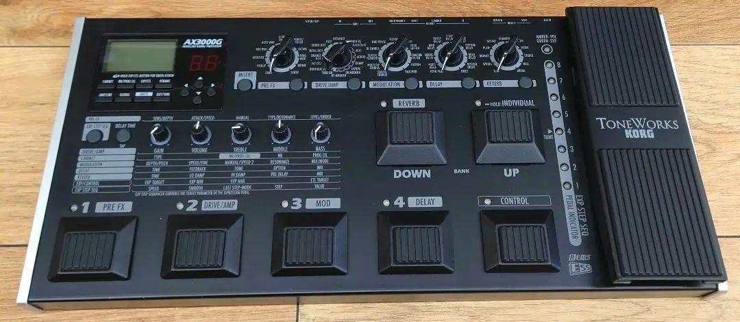 【美品】KORG AX3000G マルチエフェクター