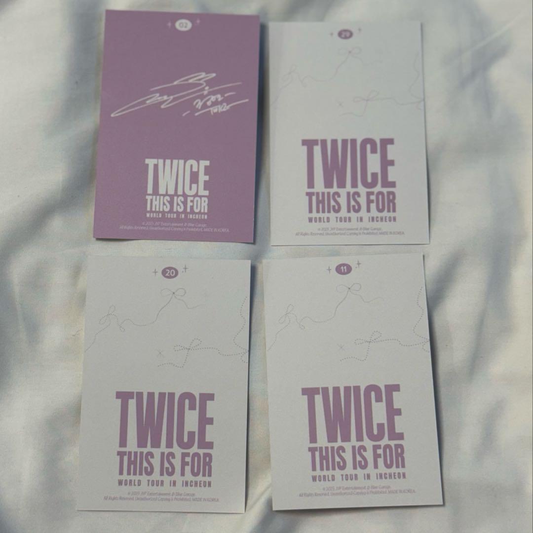 TWICE ジョンヨン ソウルコン ランダムトレカ 封入 コンプリート
