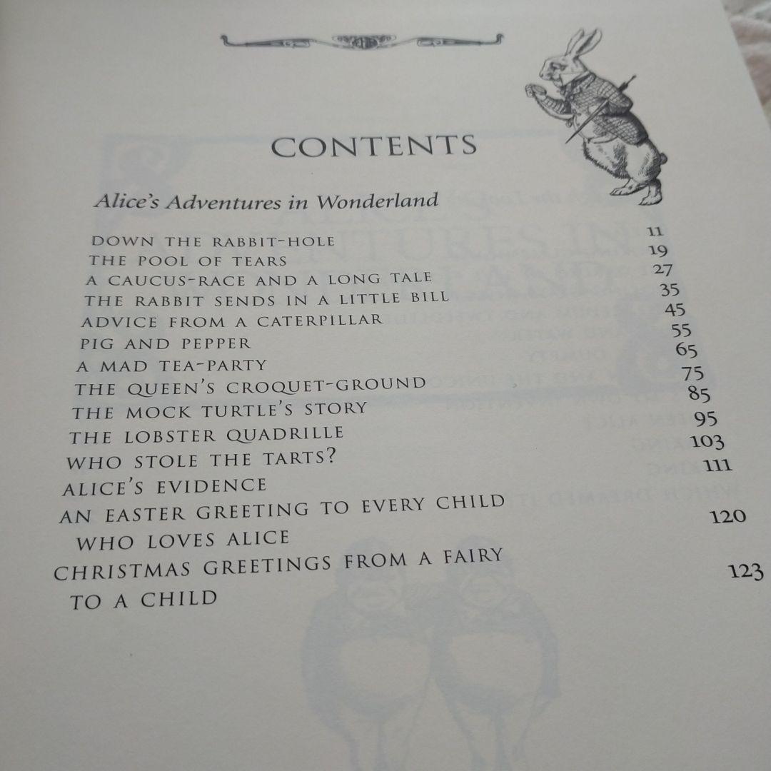 ふしぎの国のアリス ― Alice's adventures in Wonderland