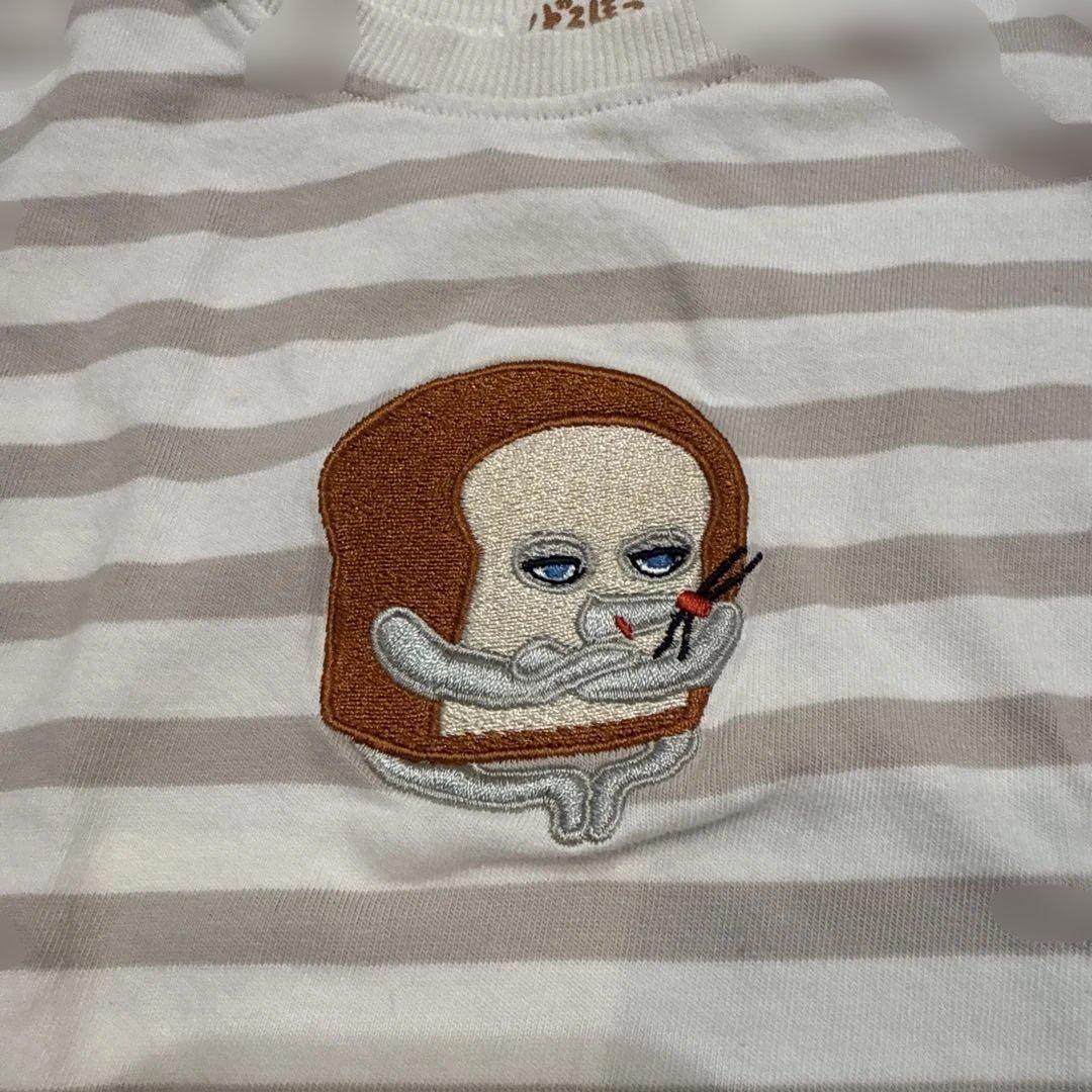 パンどろぼう 刺繍Tシャツ 80 - メルカリ