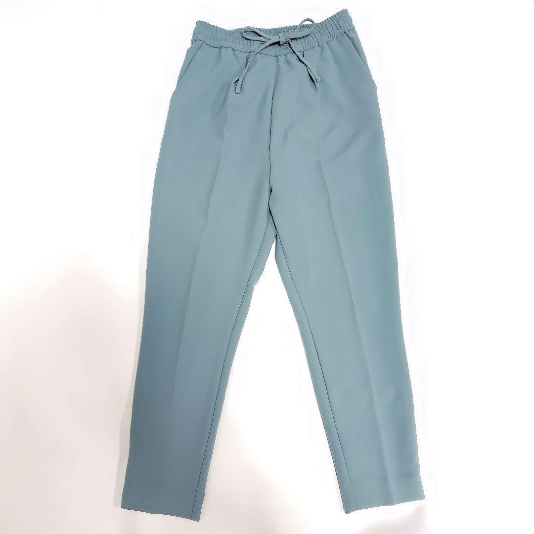 近年✨極美品✨yori カラースティックパンツ スモーキーブルー