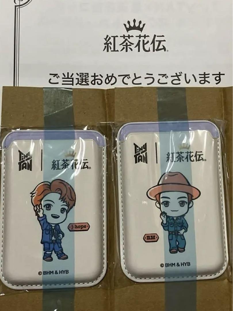 紅茶花伝 TinyTAN タイニータン マグネットカードケース 7種類 コンプ 紅茶花伝 TinyTAN マグネットカードケース BTS 3点セット｜Yahoo
