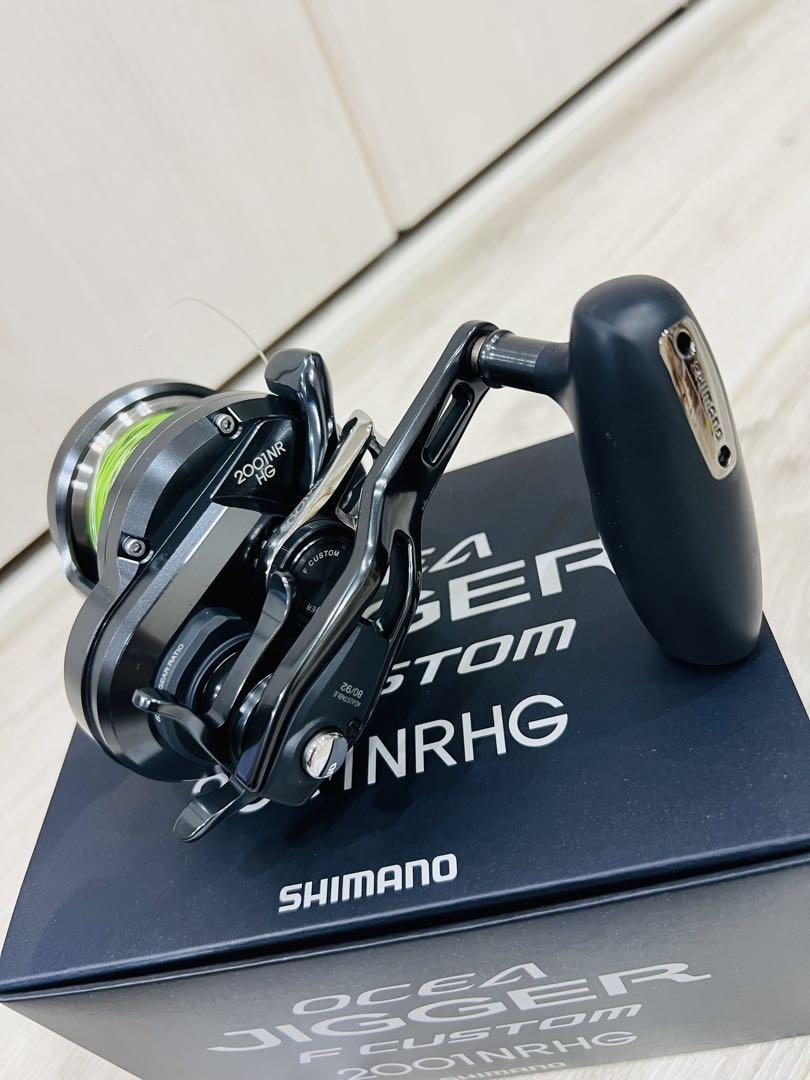 SHIMANO オシアジガーＦカスタム　2001NRHG左巻き用