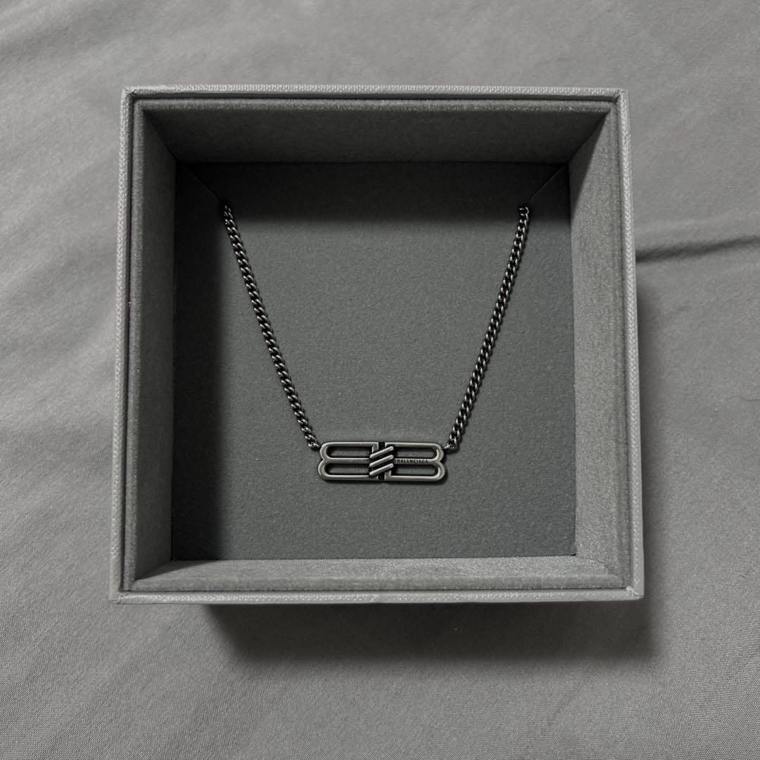 BALENCIAGA シンプルチェーンネックレス