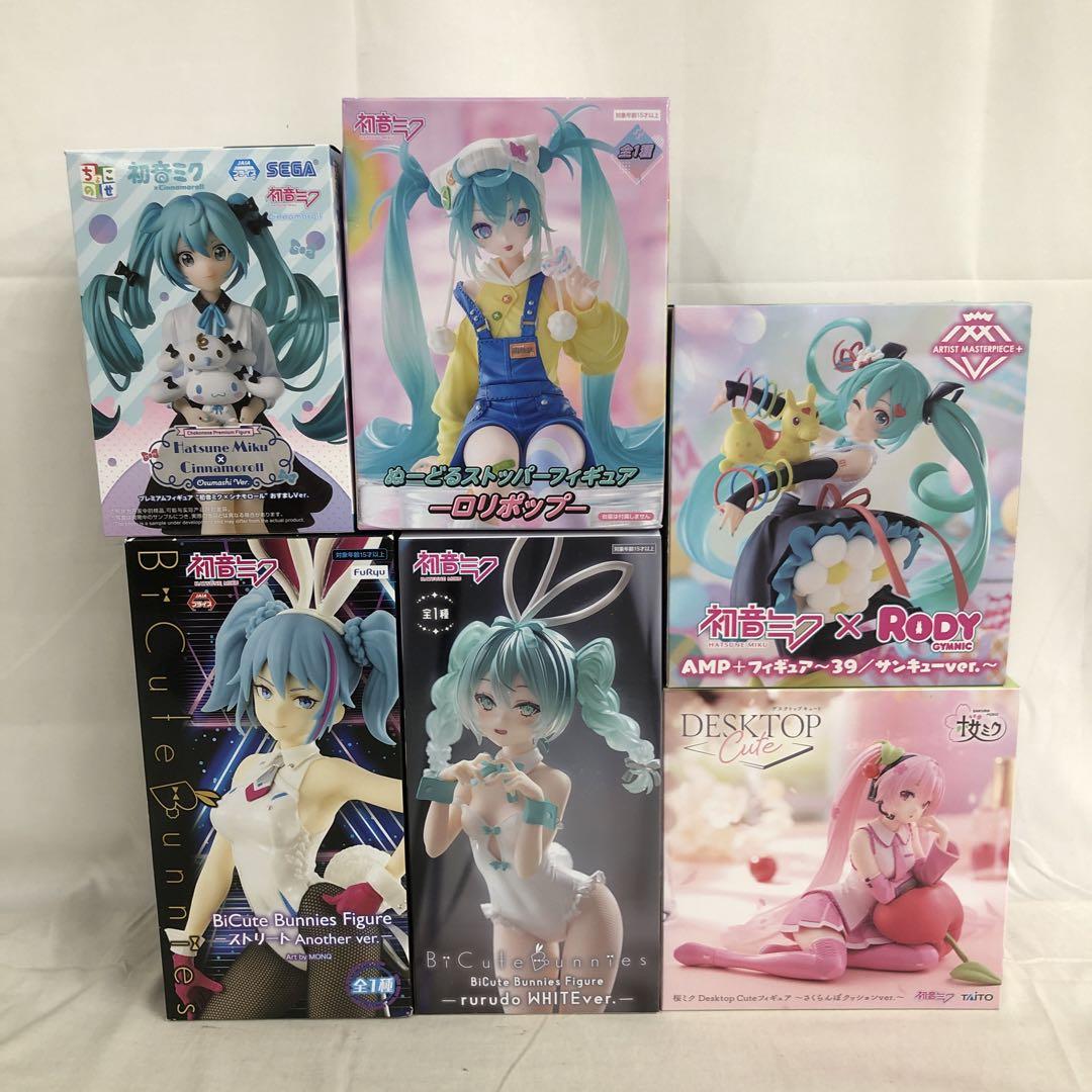 【初回限定】 VF6797 未開封 初音ミク ぬーどるストッパー 他 フィギュア 6個 その他