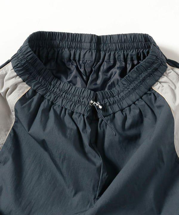 レイビームス パイピング トラック パンツ NAVY サイズ0