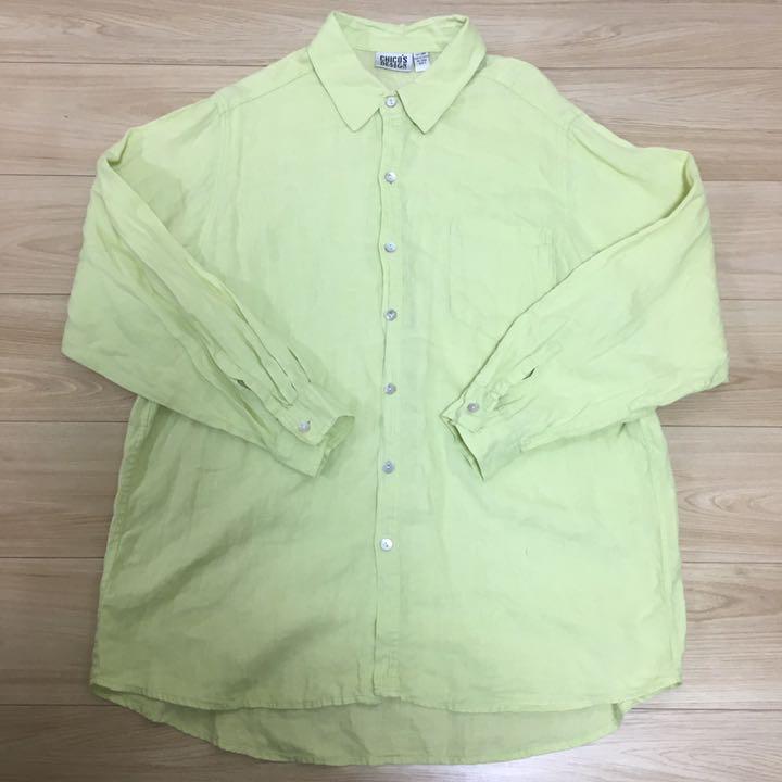 CHICO'S DESIGN 80s ボックス型 シャツ