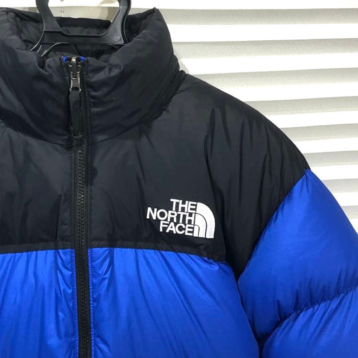 極美品】US規格 ノースフェイス 700fill ヌプシ ブルー XL